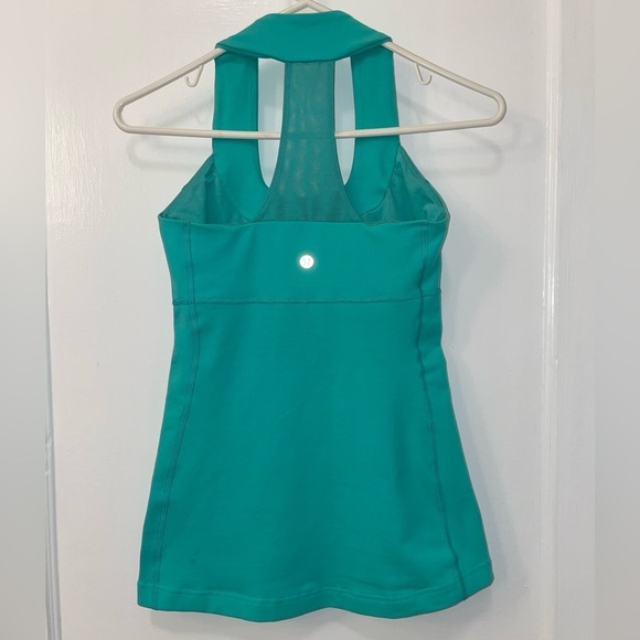 Lululemon Scoop Neck Tank Luon Bali Breeze - Picture 3 of 11